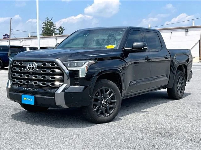 Used 2024 Midnight Black Metallic Toyota Platinum image 2
