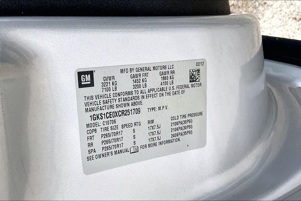 Used 2012 Silver GMC SLT image 16