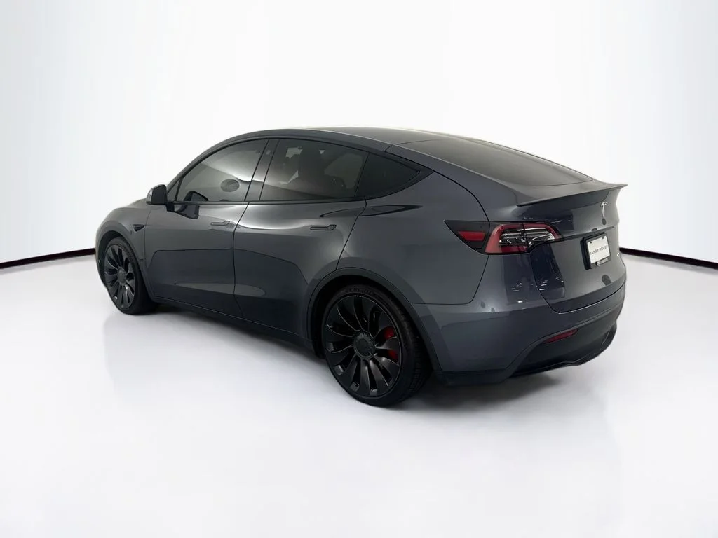 Used 2022 Gray Tesla Performance image 7