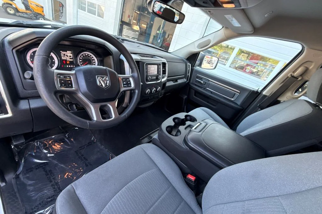 Used 2023 Bright White Clearcoat Ram SLT image 9