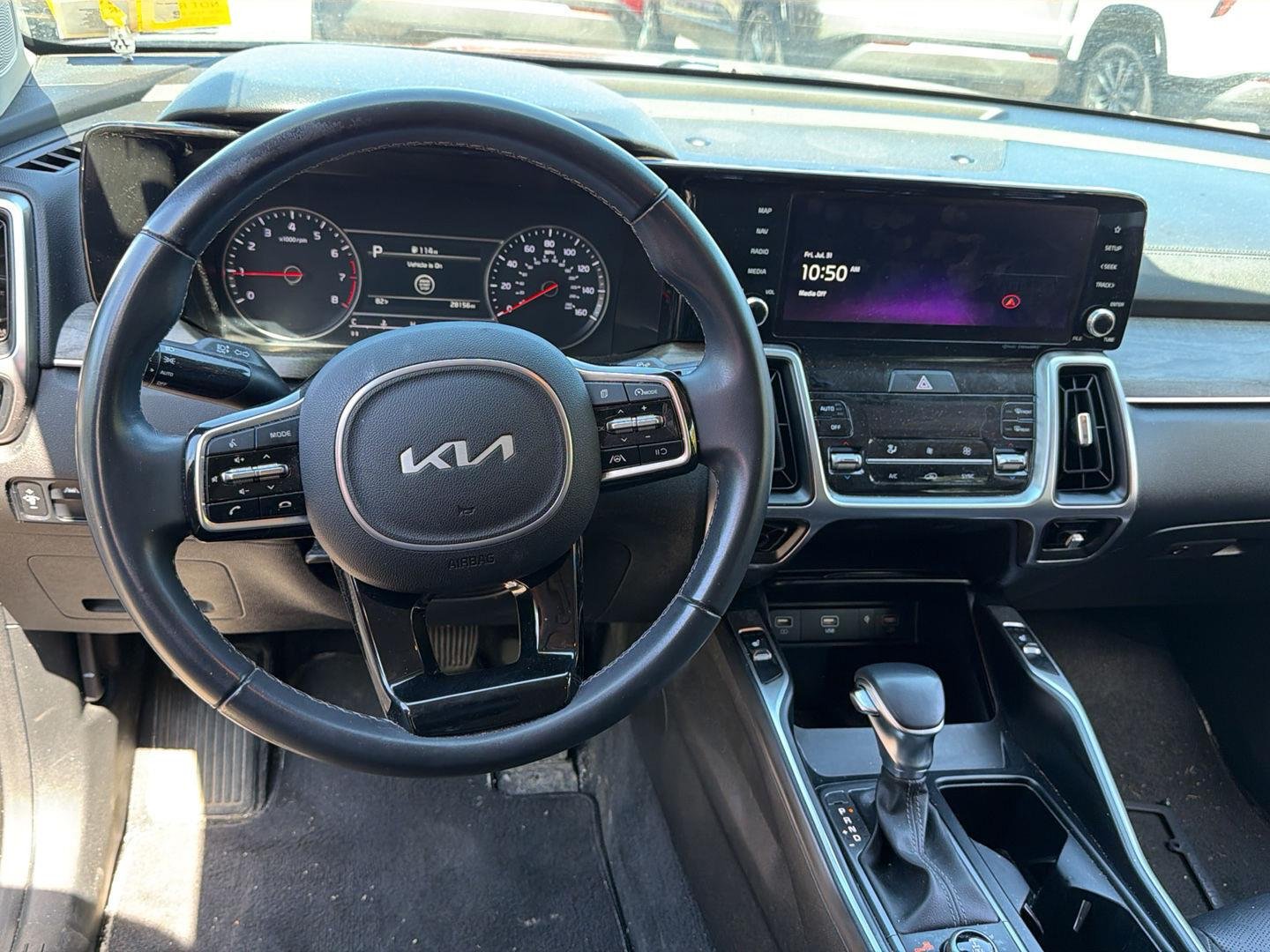 Used 2023 Ebony Black Kia X-Line S image 2