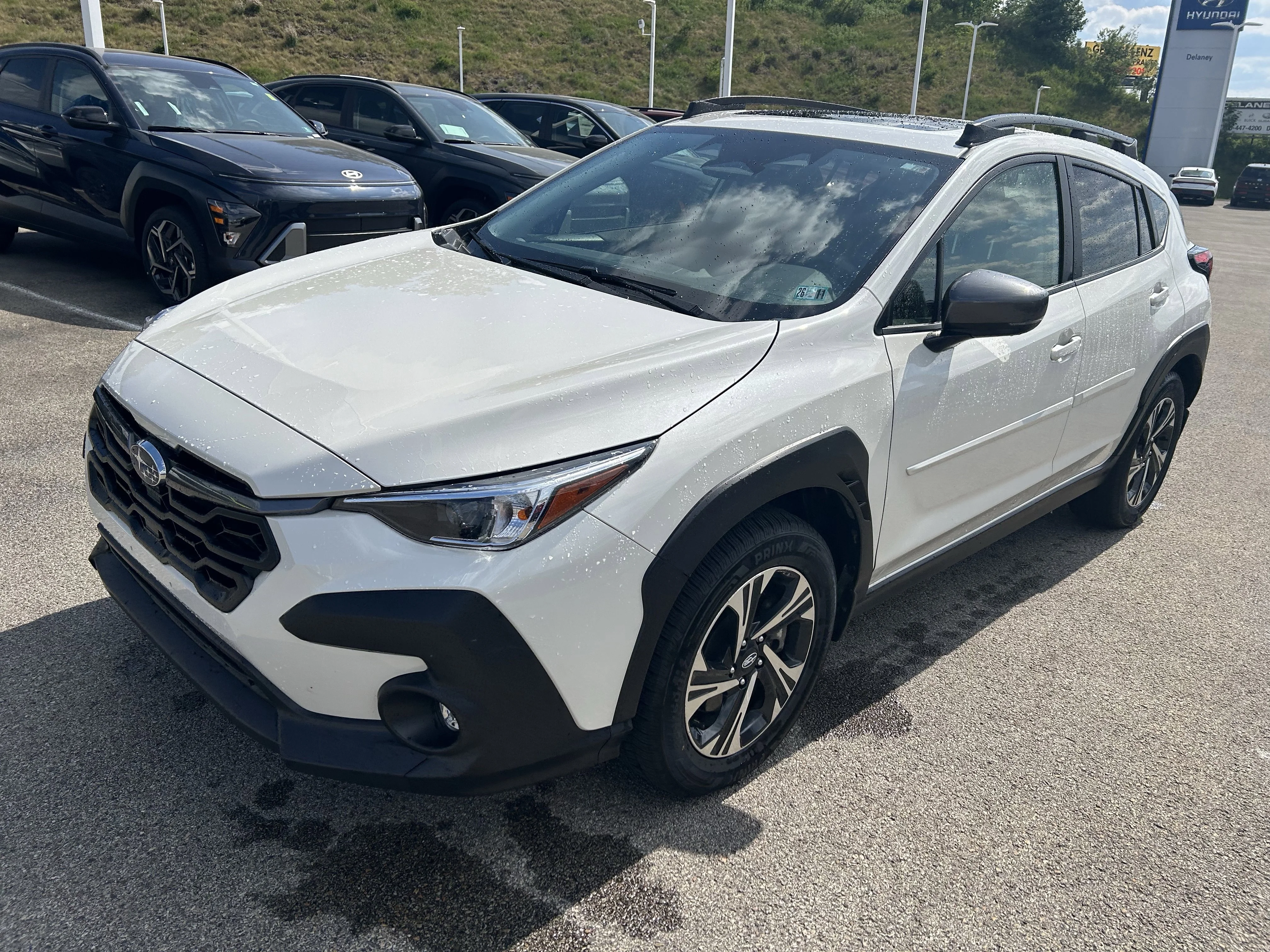 Used 2024 Crystal White Pearl Subaru Premium image 11
