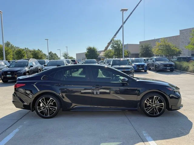 Certified Used 2025 MIDNIGHT BLACK METALLIC Toyota XSE image 4