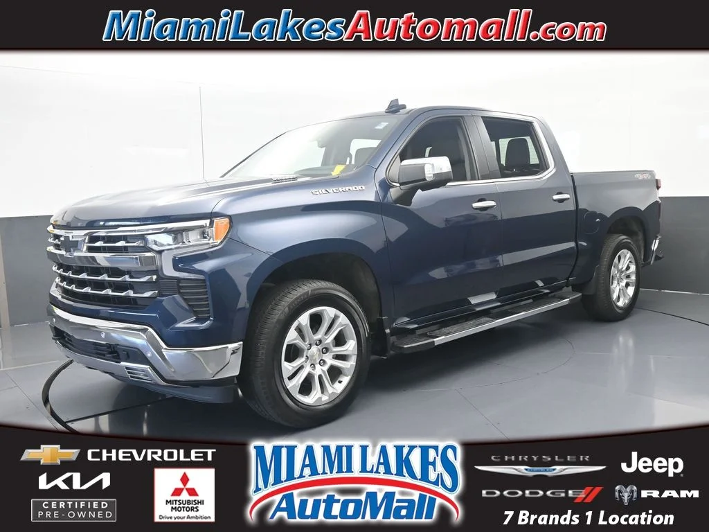 Used 2022 Northsky Blue Metallic Chevrolet LTZ image 1