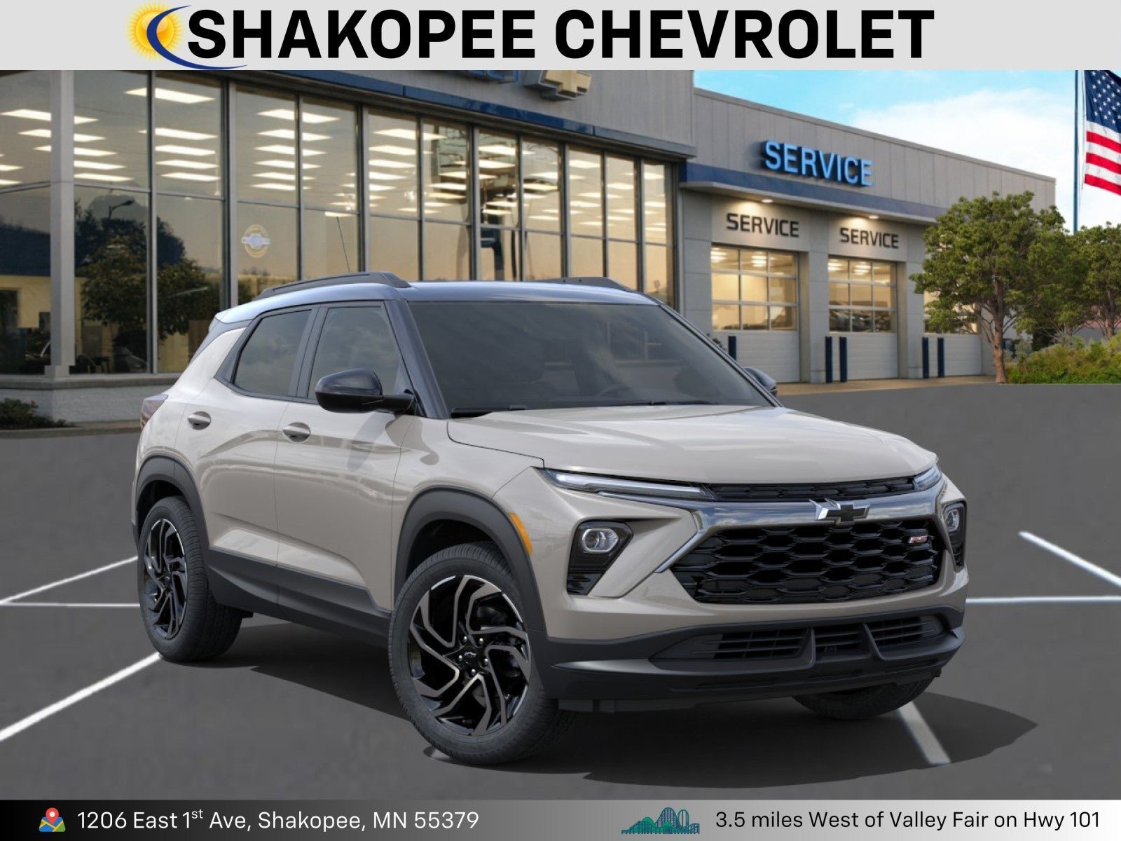 New 2026 White Sands Chevrolet RS image 33