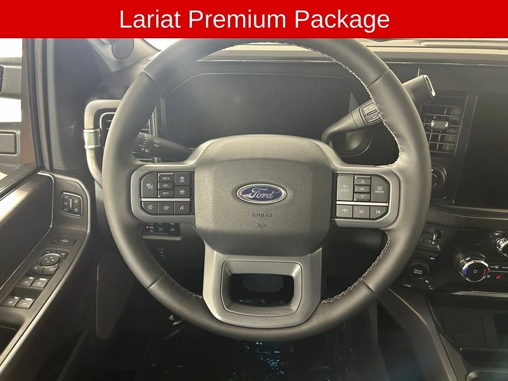 New 2026 Star White Metallic Tri-Coat Ford F-350® Lariat® image 7