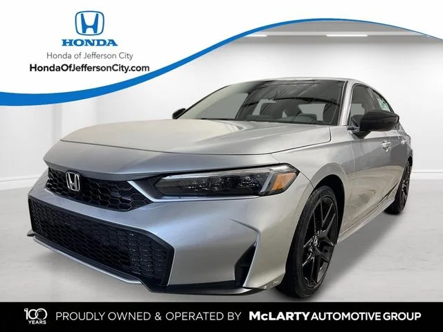New 2026 Solar Silver Metallic Honda Sport image 1