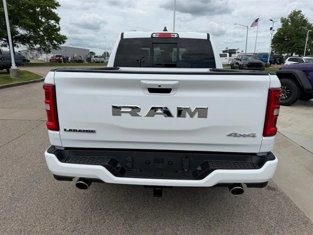 New 2026 Bright White Clear-Coat Exterior Paint RAM Laramie image 5