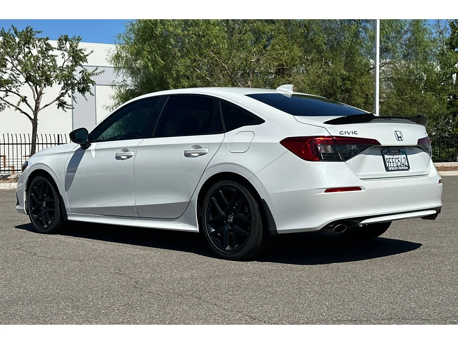 Used 2023 Platinum White Pearl Honda 4DR MT image 3