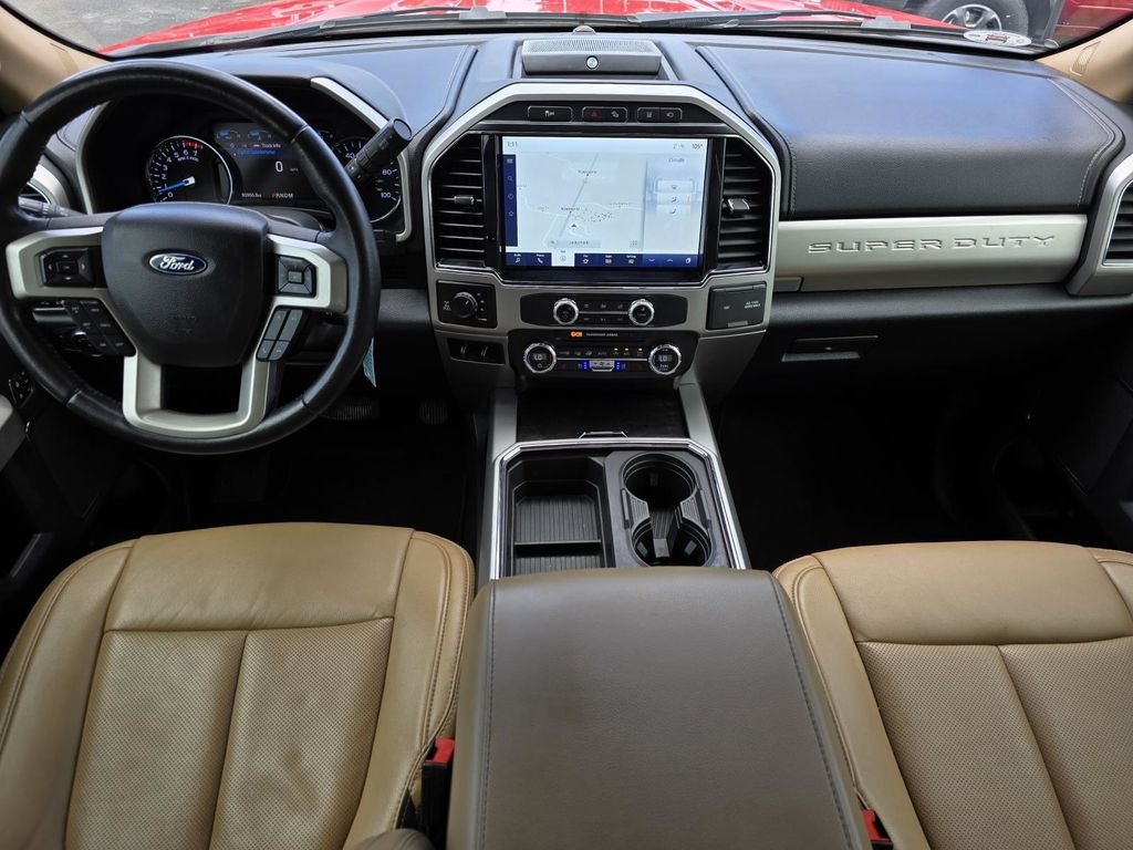 Used 2022 Race Red Ford Lariat image 37