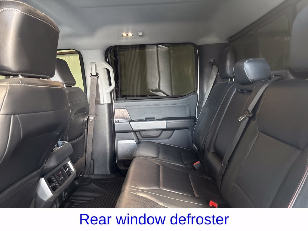 Certified Used 2023 White Metallic Ford Lariat image 35