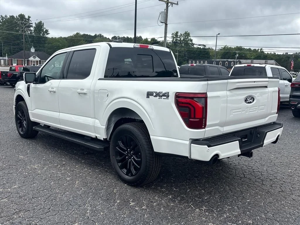 New 2026 Star White Metallic Tri-Coat Ford Lariat® image 5