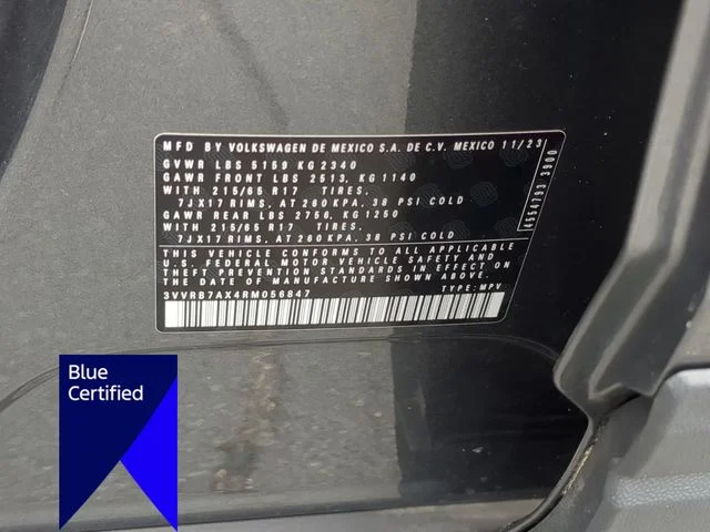 Used 2024 Gray Volkswagen 2.0T S image 37