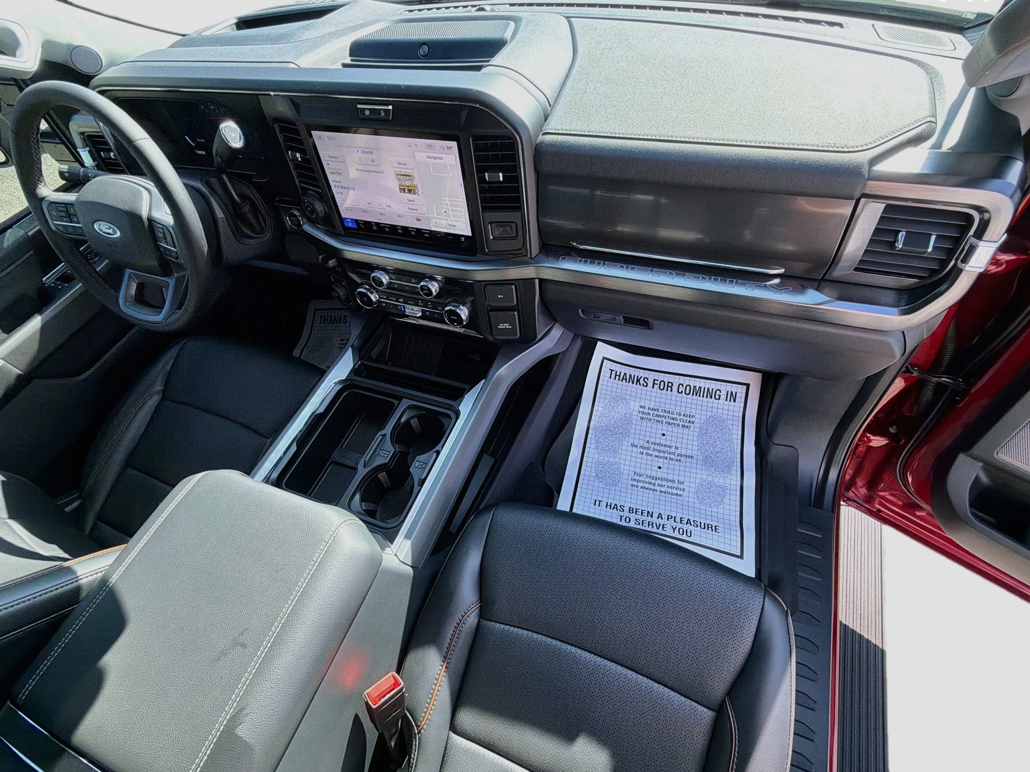 Used 2025 Ruby Red Metallic Ford LARIAT image 13