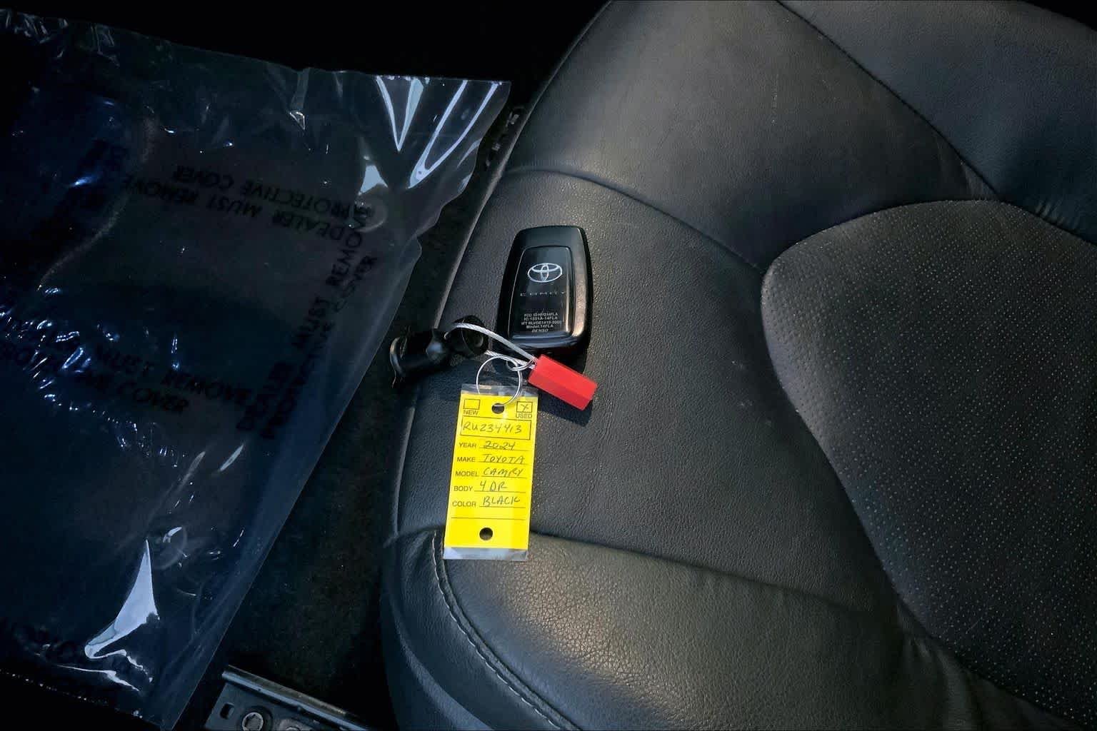 Used 2024 Midnight Black Metallic Toyota XSE image 13