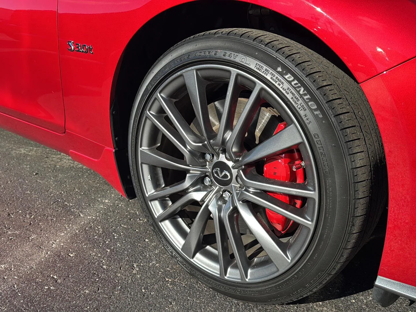 Used 2020 Dynamic Sunstone Red INFINITI RED SPORT 400 image 3