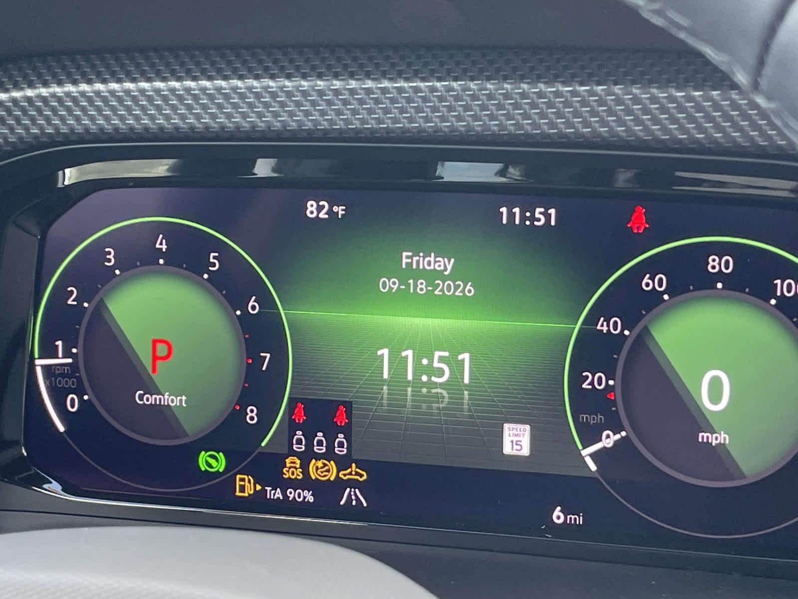 New 2026 0P0P/White Volkswagen 2.0T SEL Premium R-Line image 3