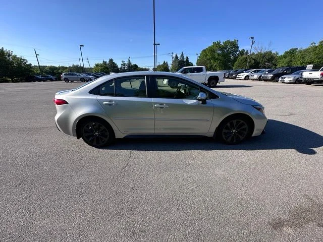 Used 2025 Silver Toyota SE image 2