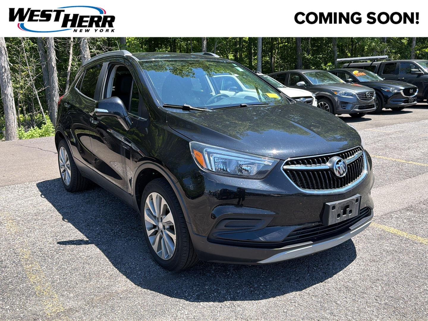 Used 2019 Ebony Twilight Metallic Buick Preferred image 1