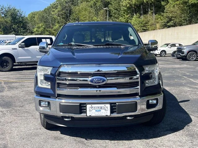 Used 2016 Blue Jeans Metallic Ford Lariat image 9