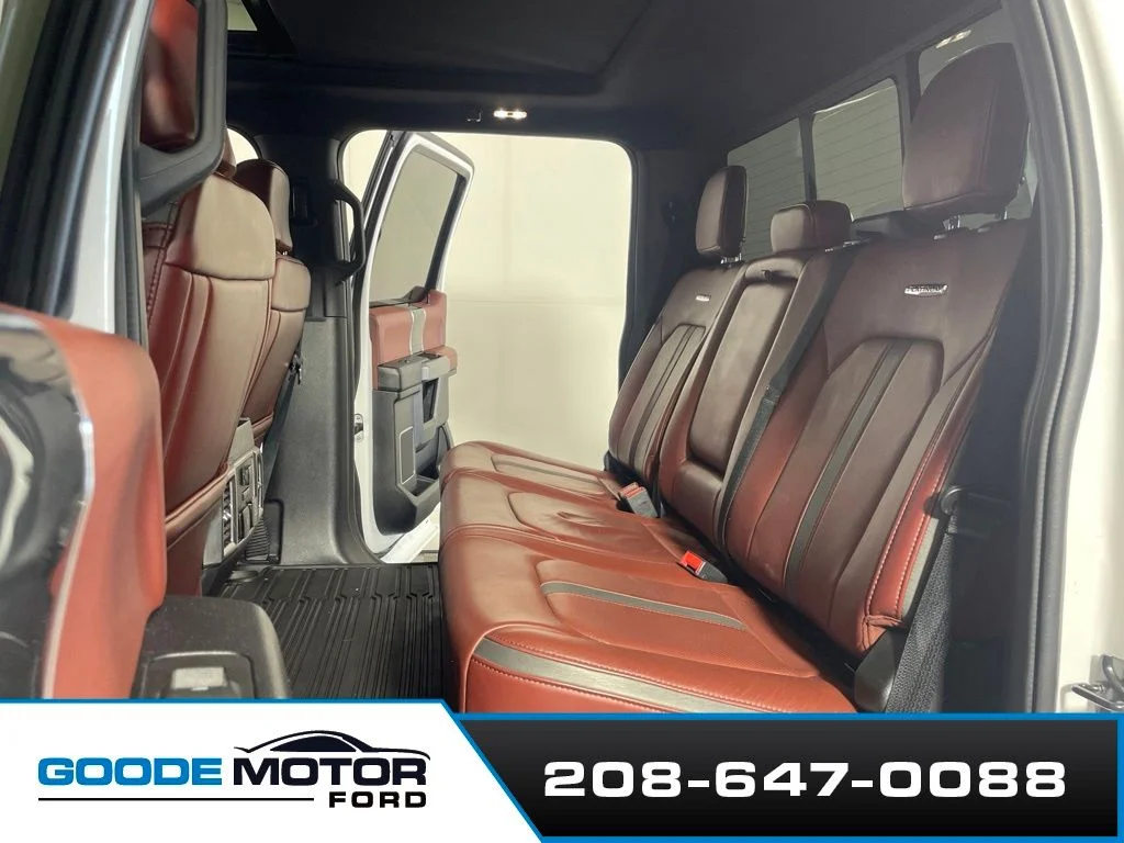 Certified Used 2021 White Metallic Ford Platinum image 20
