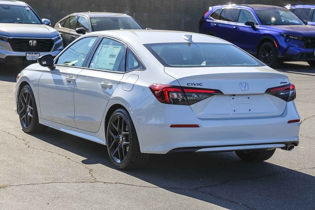 New 2026 Platinum White Pearl Honda Sport image 7