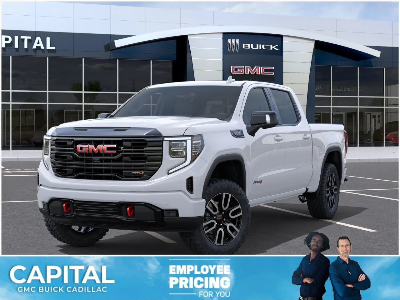 New 2026 Summit White GMC AT4 image 1