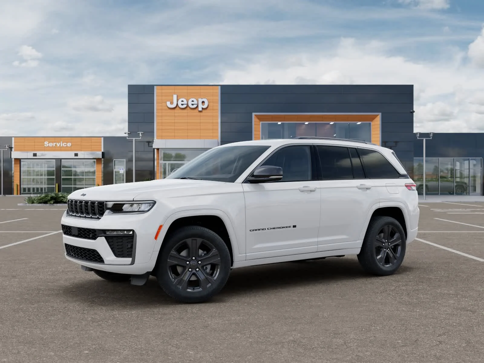 New 2027 Bright White Clearcoat Jeep Limited Reserve image 2