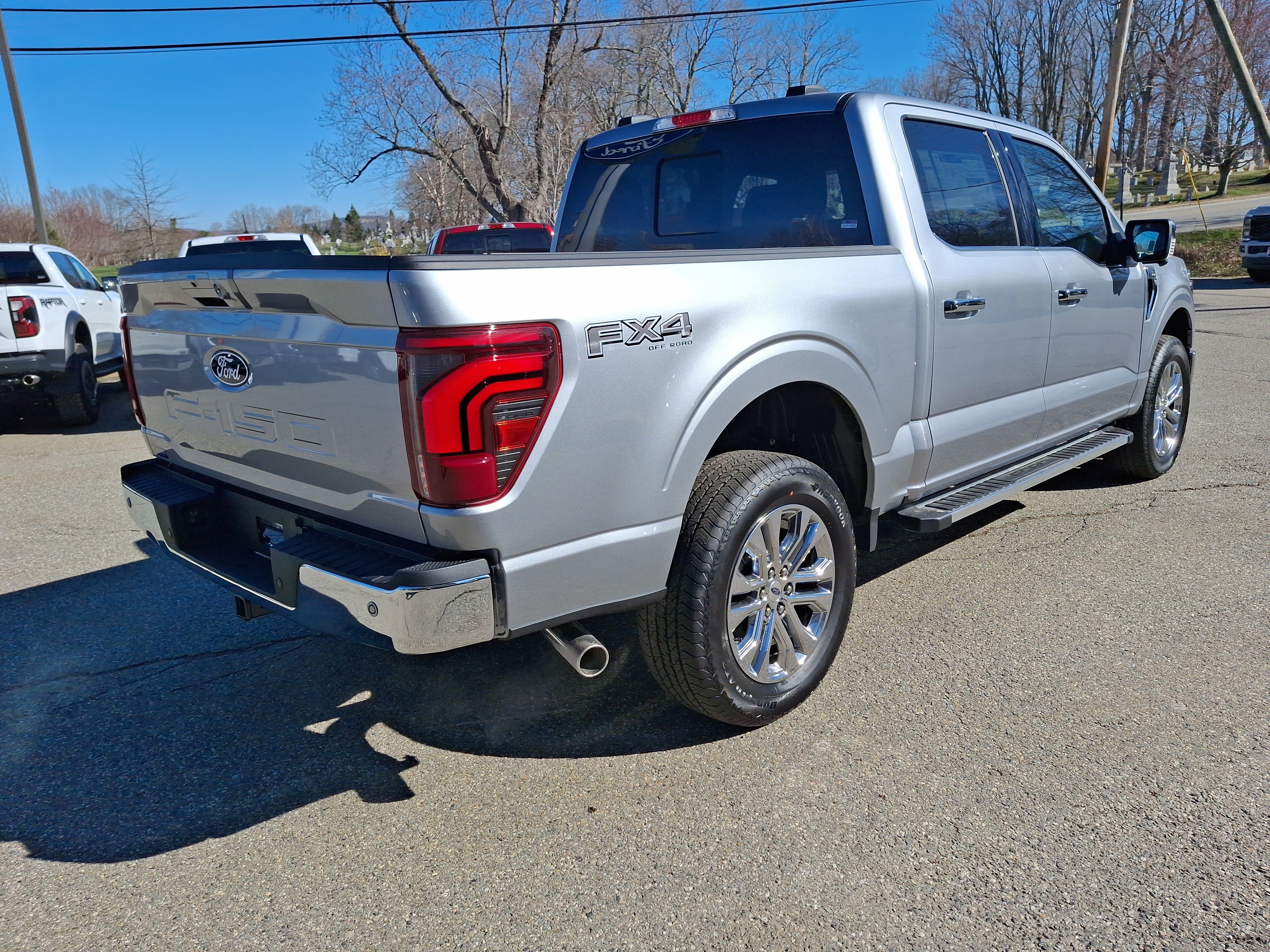 New 2026 Iconic Silver Metallic Ford Lariat® image 3