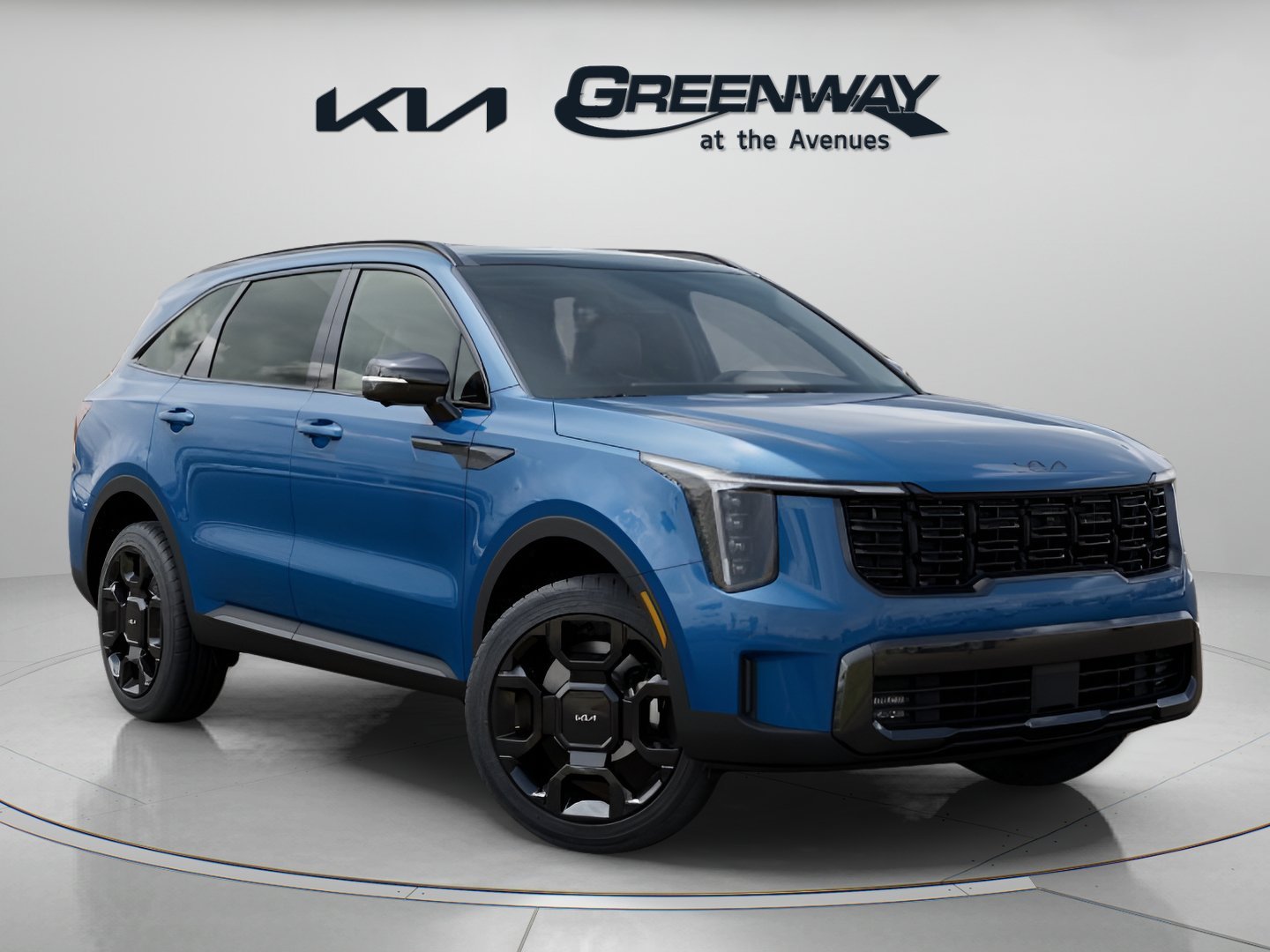 New 2026 Mineral Blue Kia X-Line SX Prestige AWD image 1