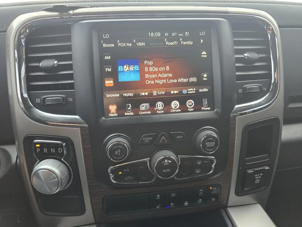 Used 2017 Blue Streak Pearlcoat Ram Laramie image 16