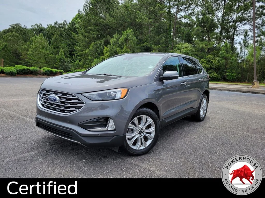 Used 2022 Gray Ford Titanium image 1