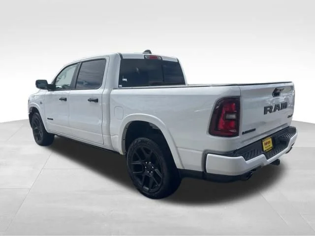 New 2026 Bright White Clear-Coat Exterior Paint RAM Laramie image 5