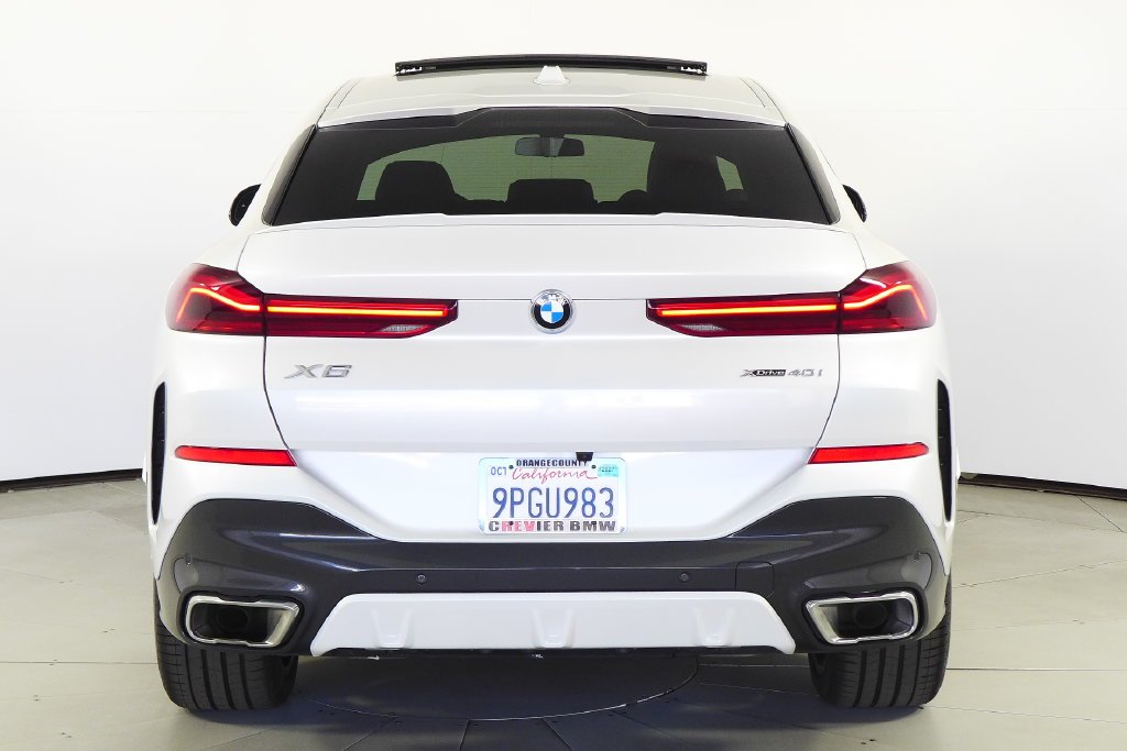 Certified Used 2025 Mineral White Metallic BMW xDrive40i image 8