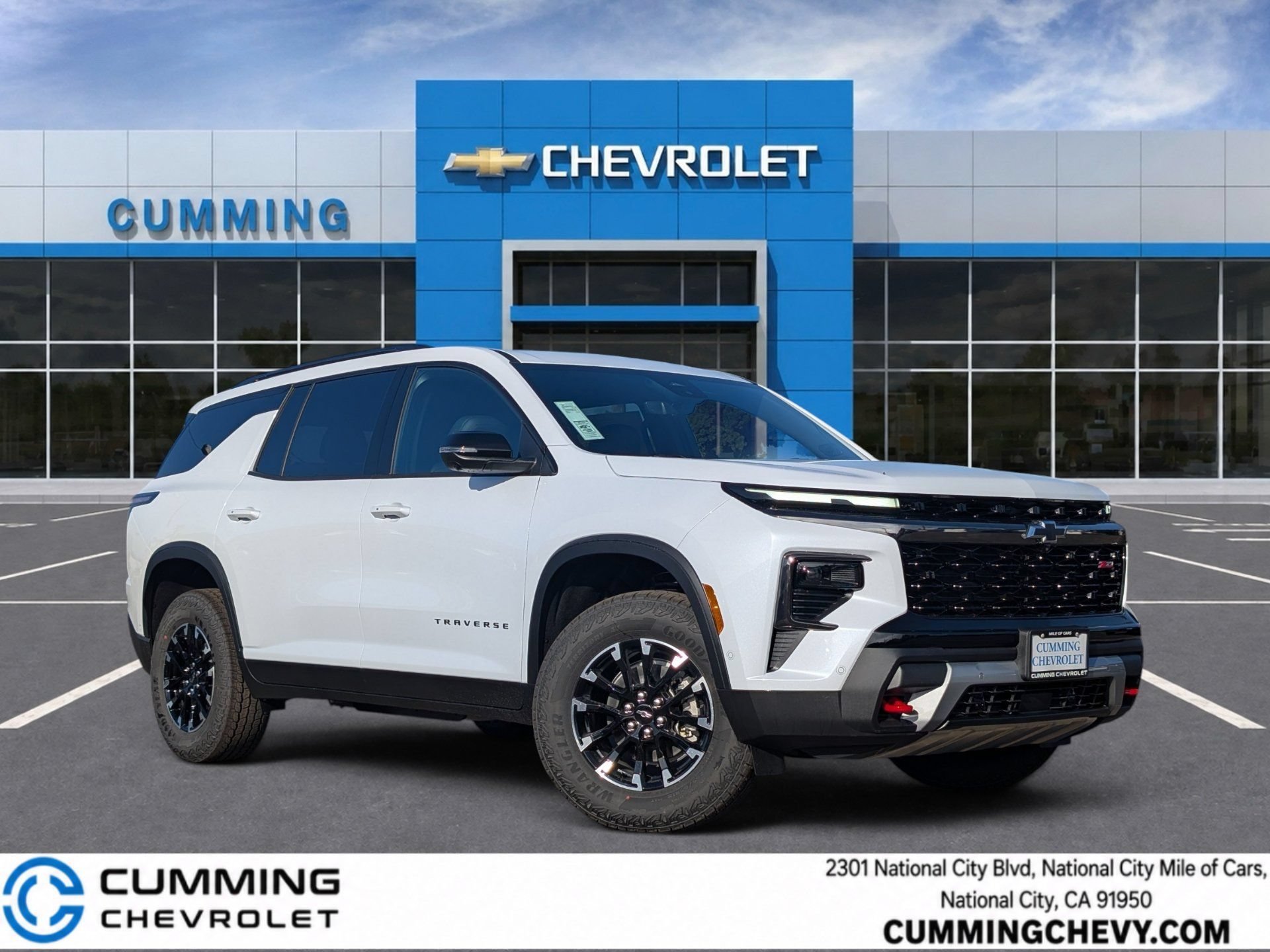 New 2026 Polar White Tricoat Chevrolet Z71 image 1