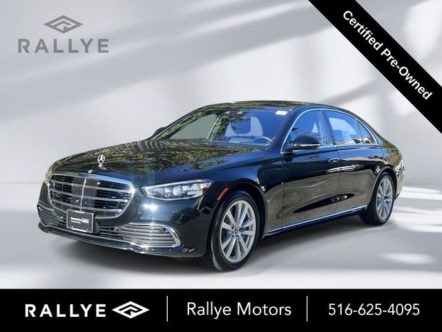 Certified Used 2022 Black Mercedes-Benz S 500 image 1