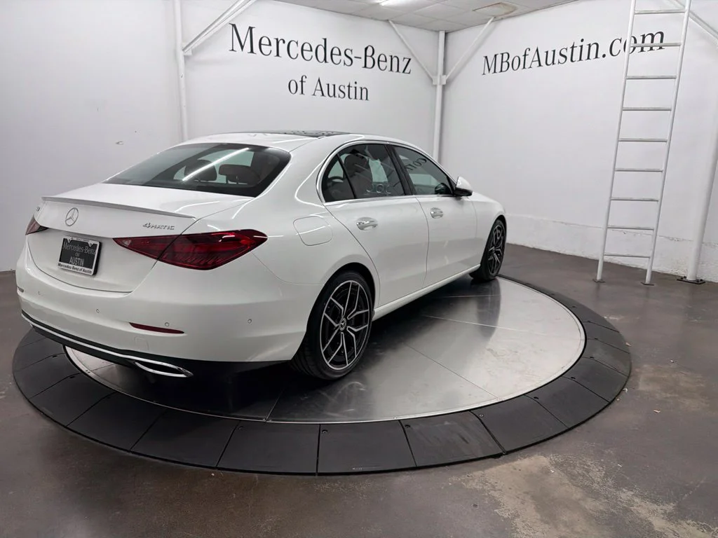 New 2027 White Mercedes-Benz C 300 image 7