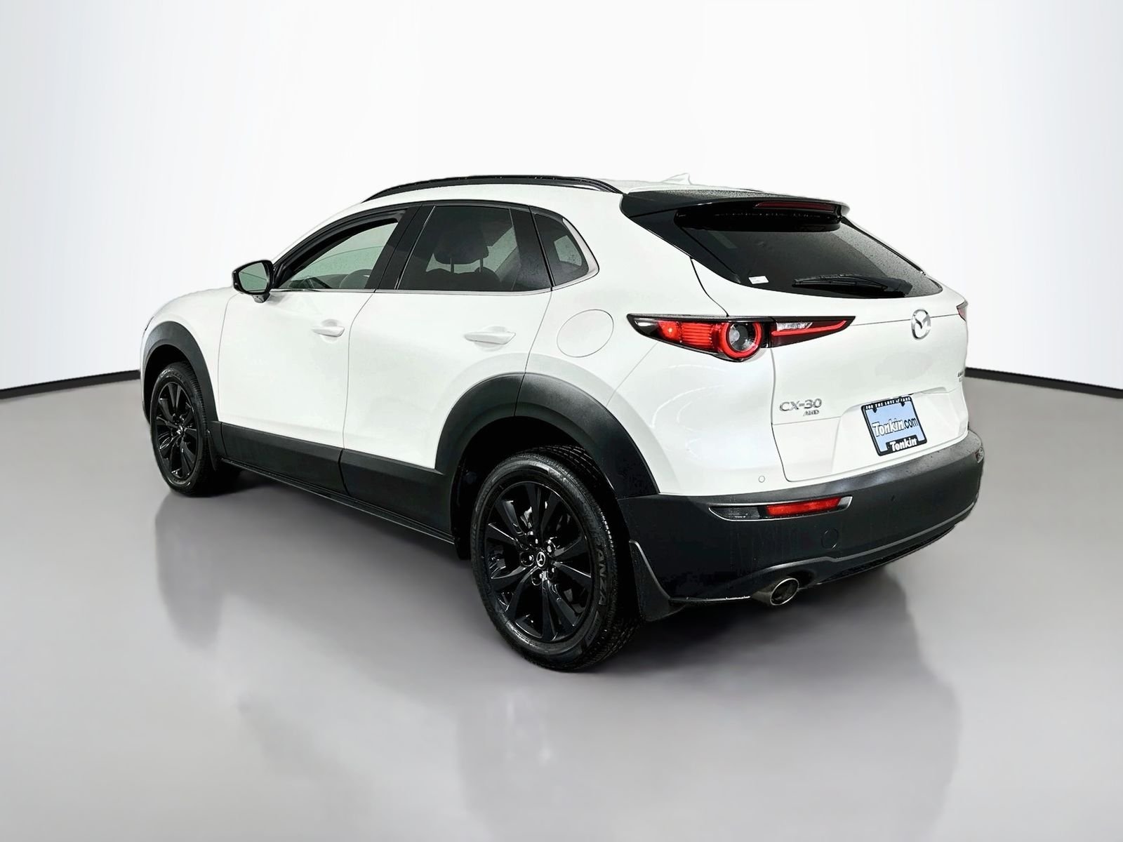 Certified Used 2025 Snowflake White Pearl Mazda 2.5 Turbo Premium Plus Package Sunroof Radar Cruise CarPlay image 5