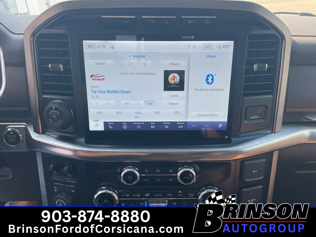 Used 2022 Agate Black Metallic Ford King Ranch image 31