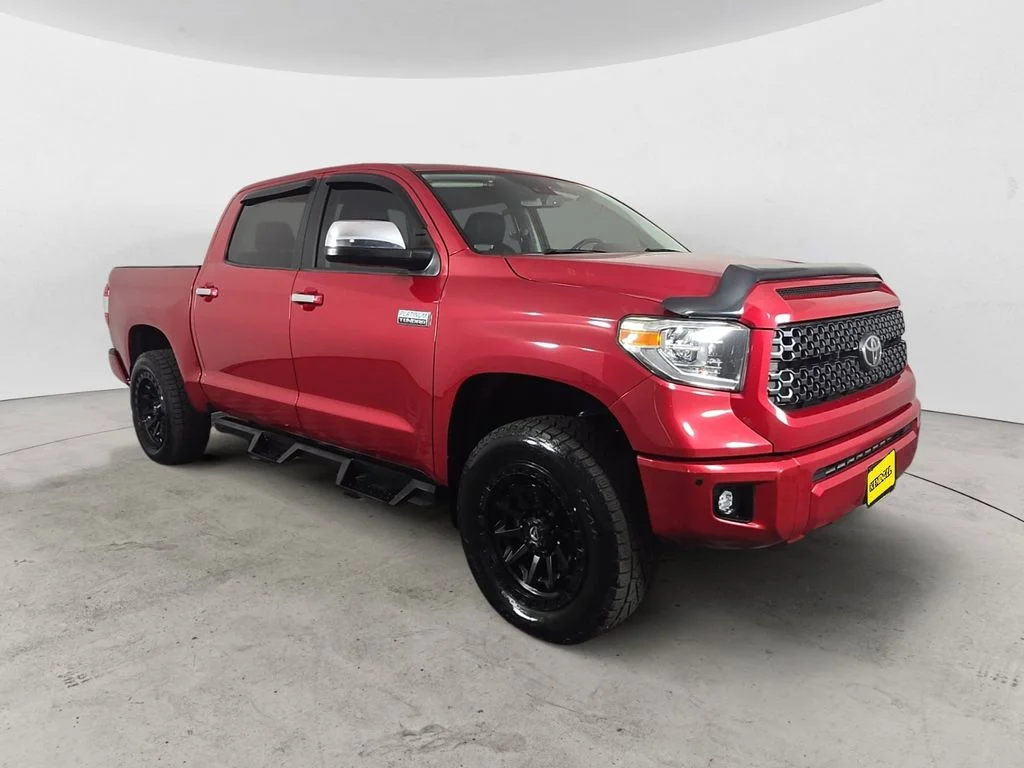Used 2021 Red Toyota Platinum image 7