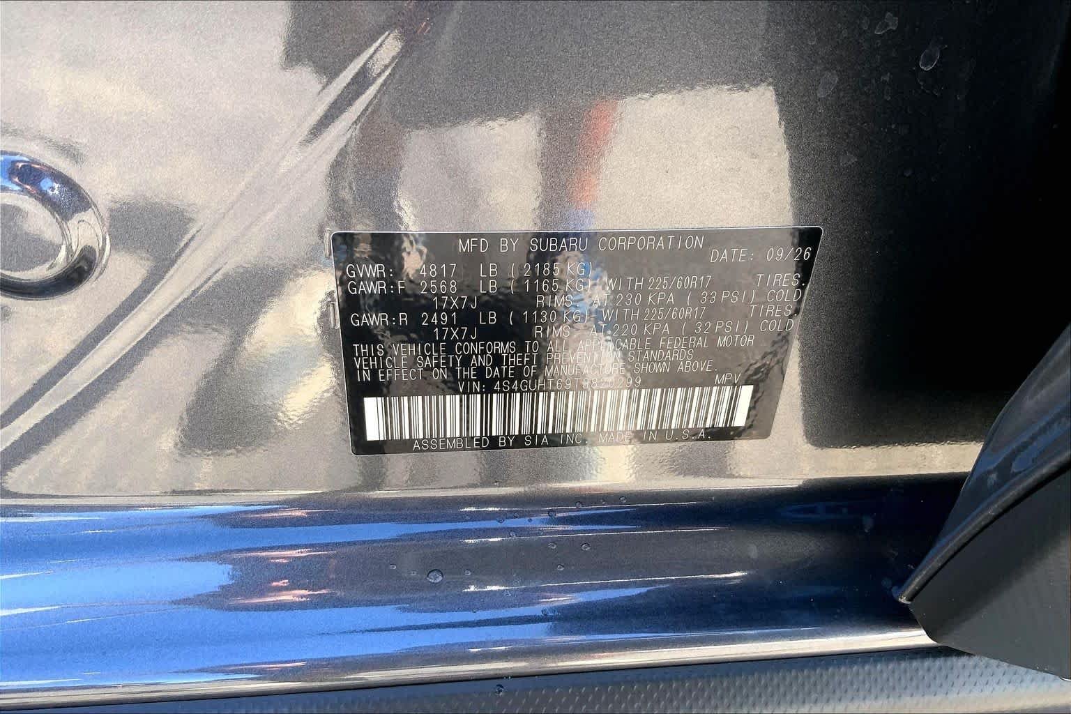 Used 2026 Magnetite Gray Metallic Subaru Wilderness image 30