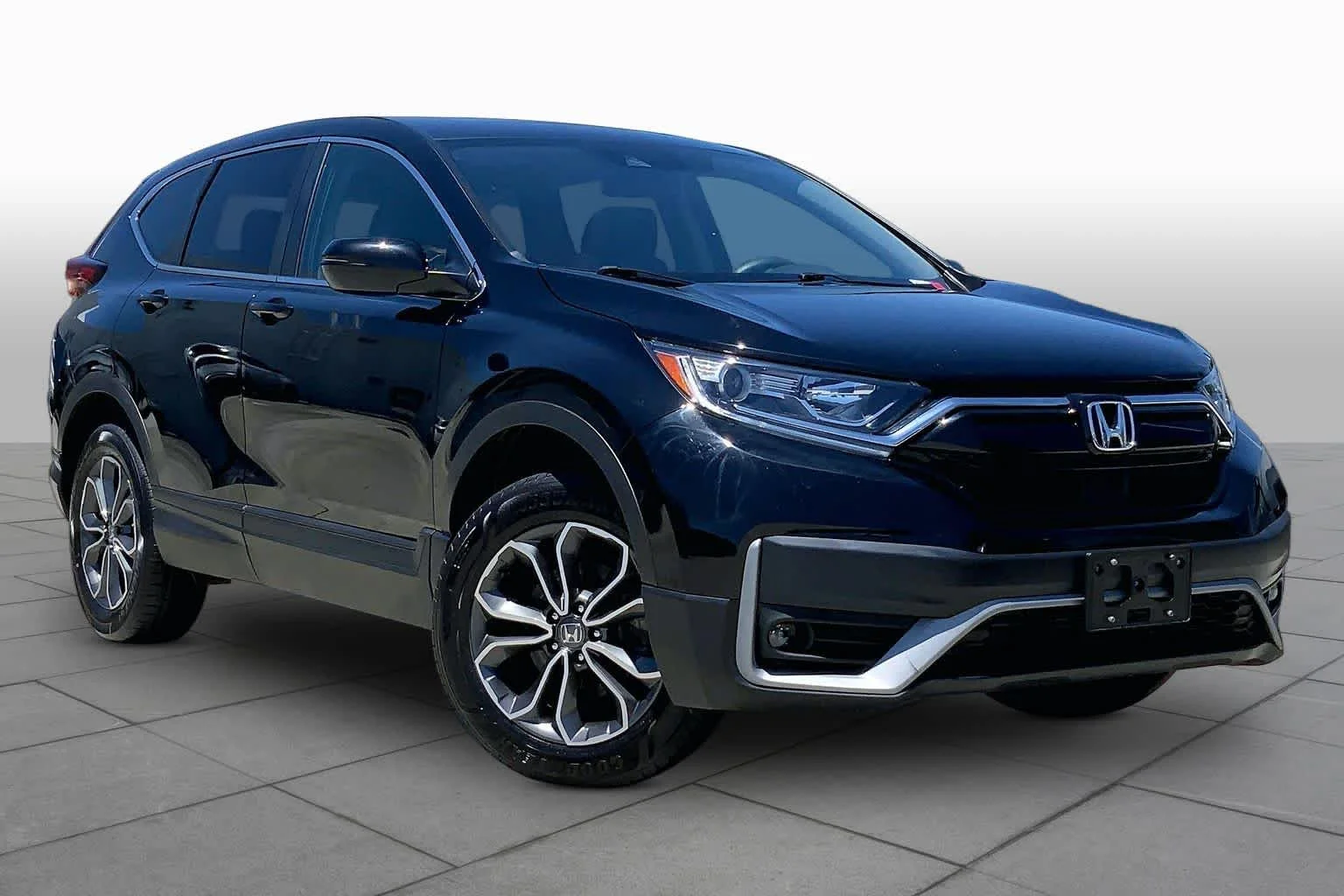 Used 2022 Crystal Black Pearl Honda EX image 3