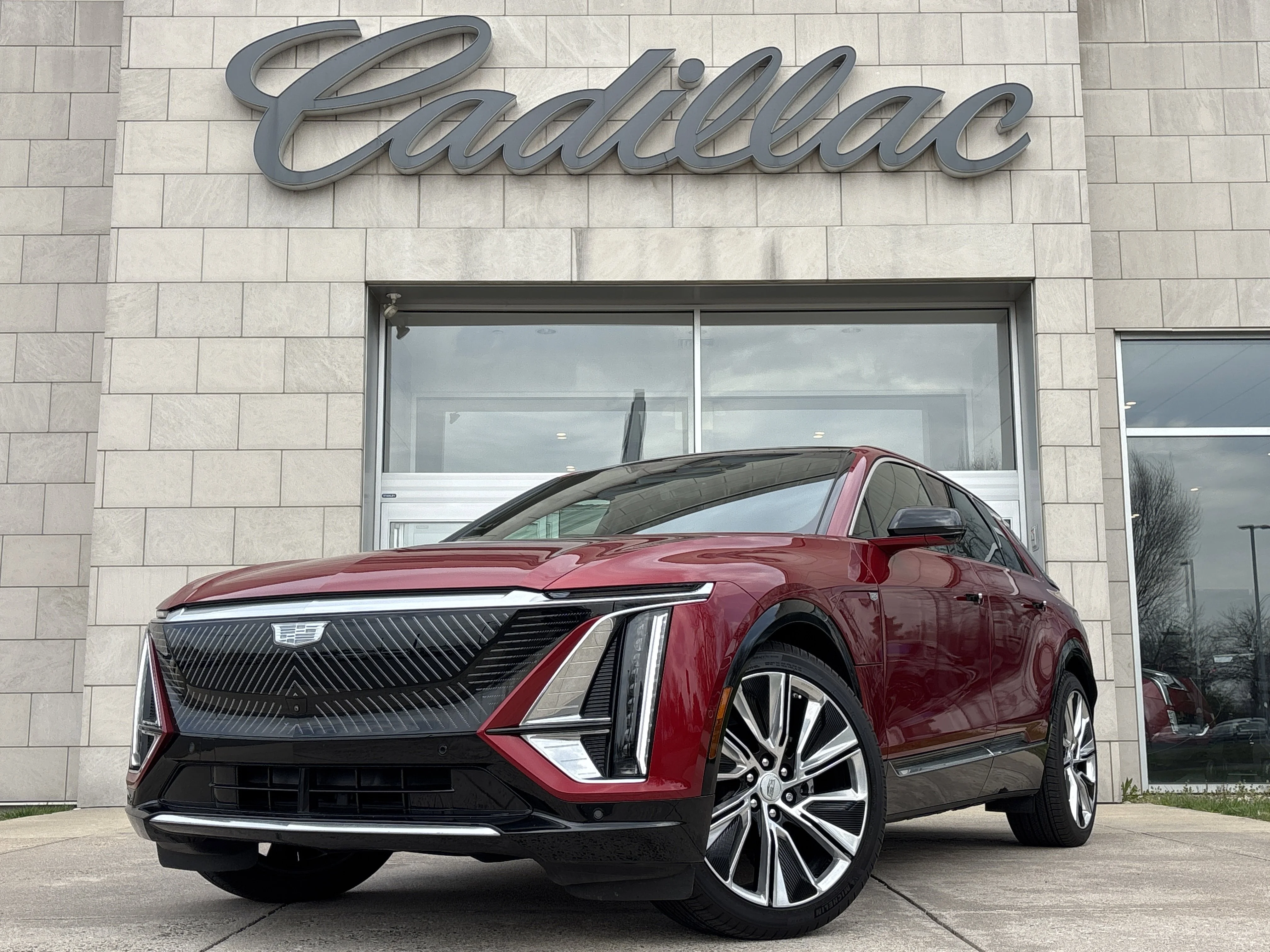 Used 2025 Radiant Red Tintcoat Cadillac Luxury image 11