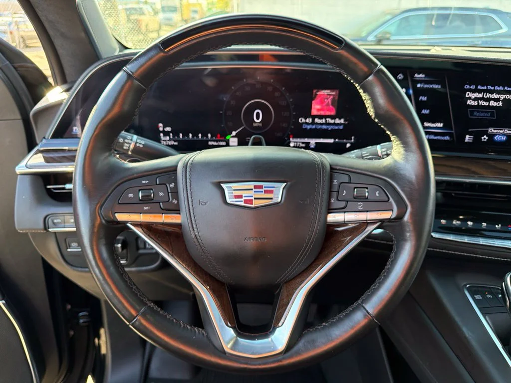 Used 2022 Black Cadillac Sport Platinum image 38