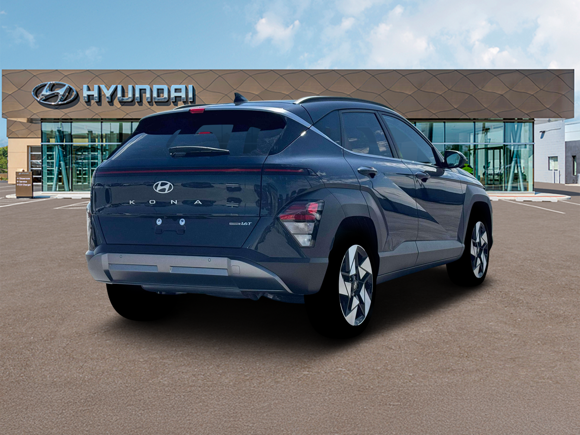 New 2026 Blue Hyundai Limited AWD image 7