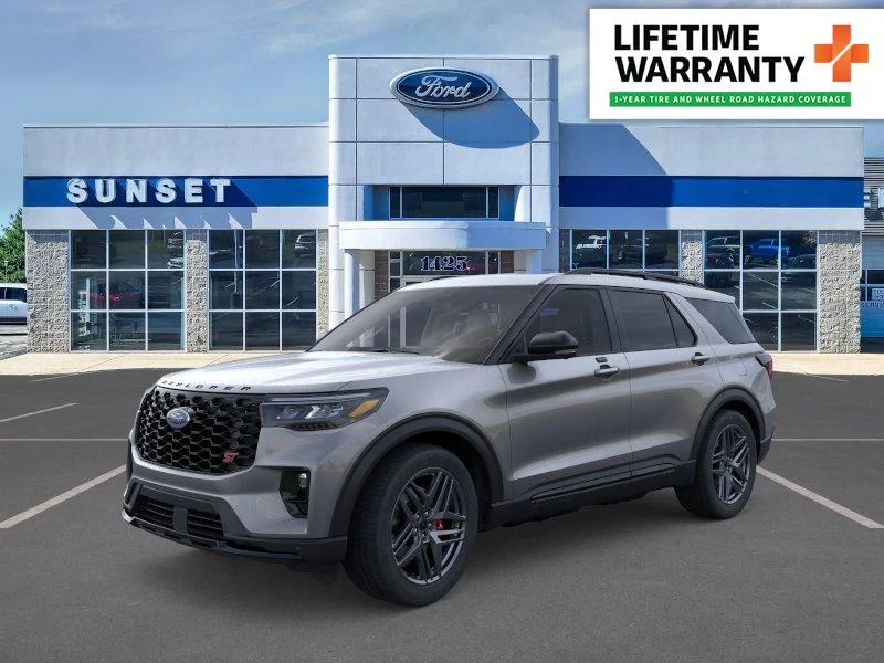 New 2026 Carbonized Gray Metallic Ford ST image 1