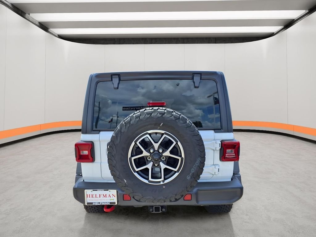 New 2026 Bright White Clearcoat Jeep Rubicon image 5
