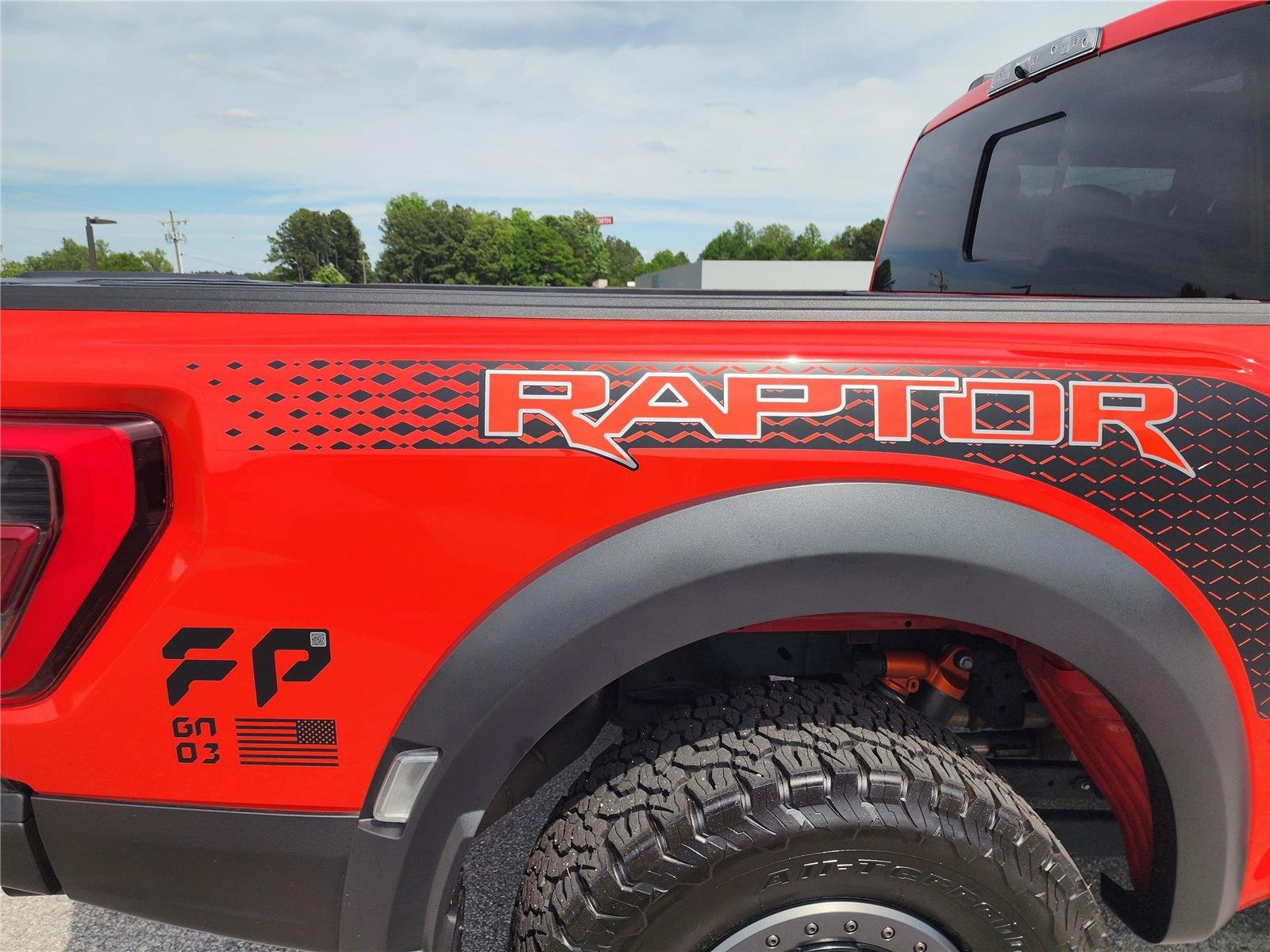 Used 2023 Code Orange Metallic Ford Raptor image 8