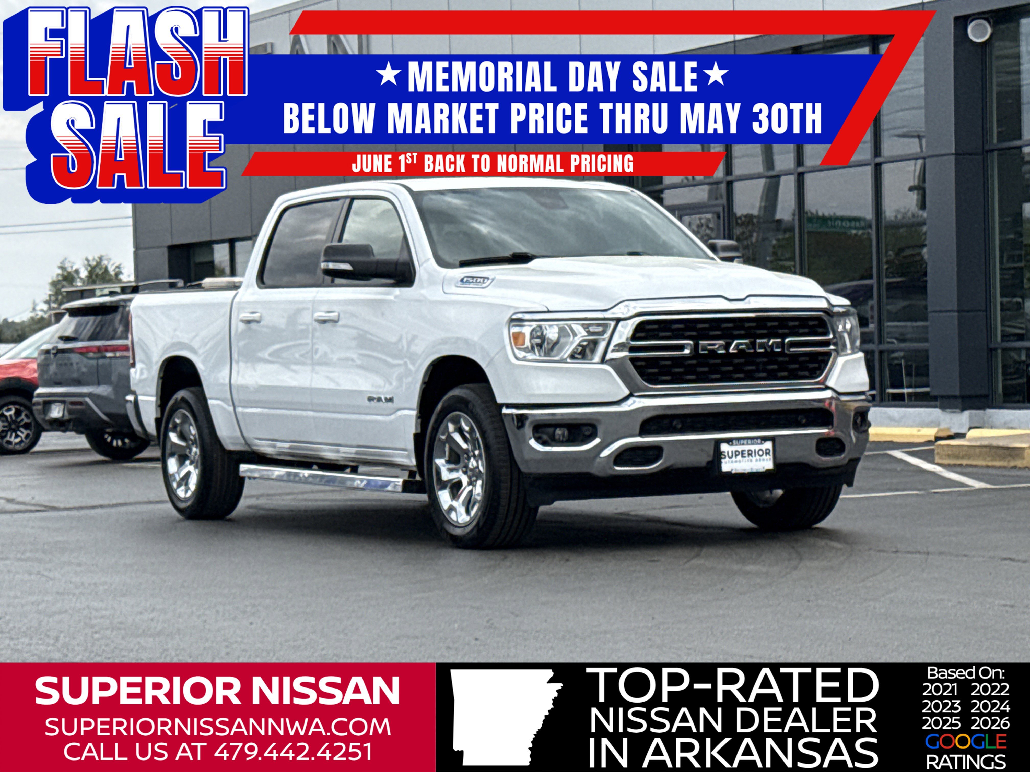 2022 RAM 1500 Big Horn/Lone Star 4x4 Crew Cab 5'7's photo