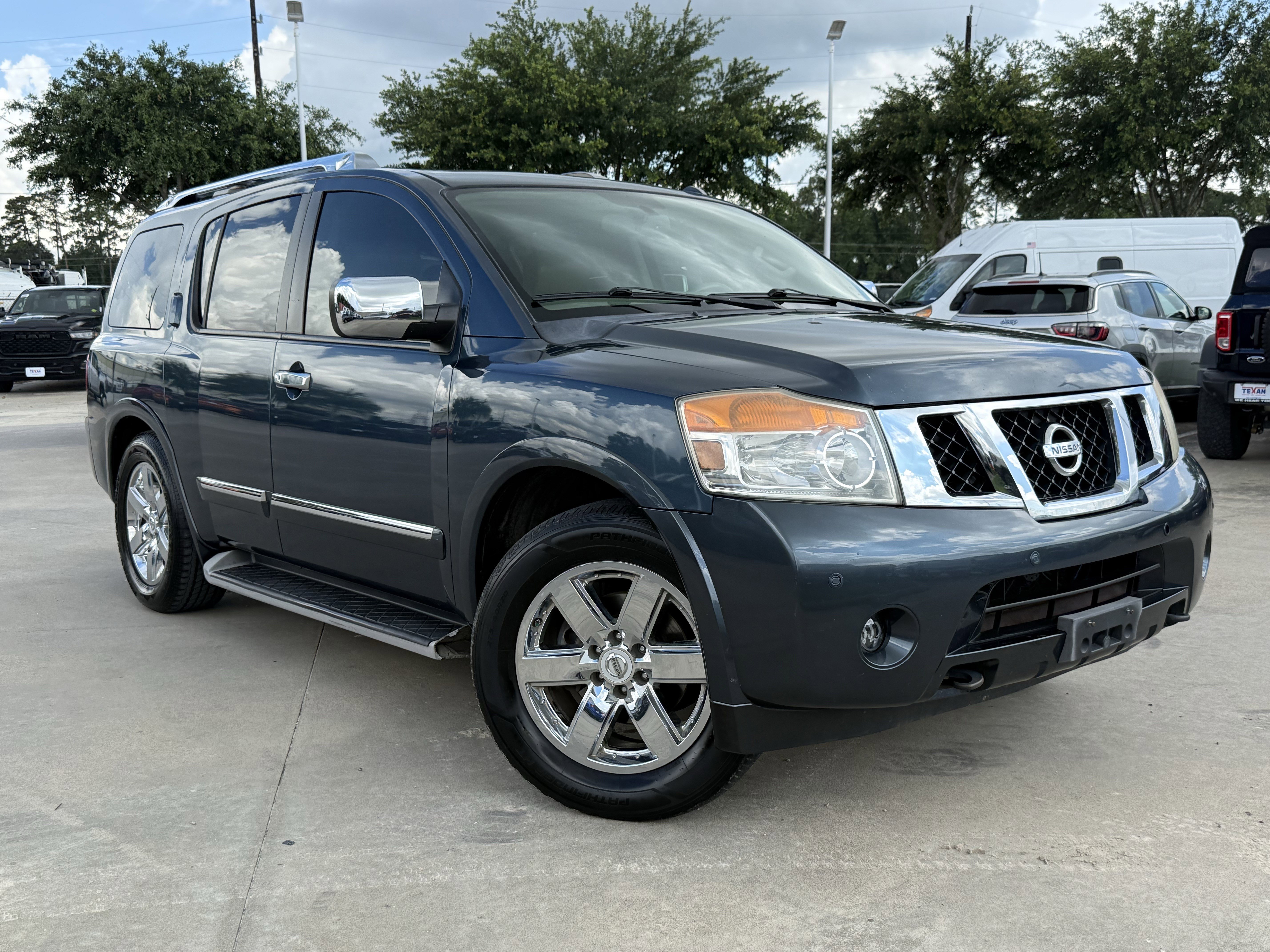 Used 2014 Nissan Armada Platinum with VIN 5N1BA0ND8EN600322 for sale in Humble, TX